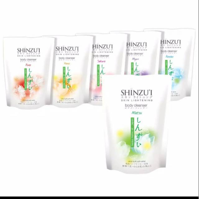 SHINZUI BODY CLEANSER REFILL/ SABUN CAIR ISI ULANG SHINZUI 200ml