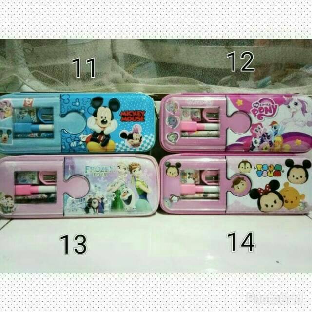 

Kotak Pensil Anak / Pensil Case Frozen,HelloKitty dan LittlePony