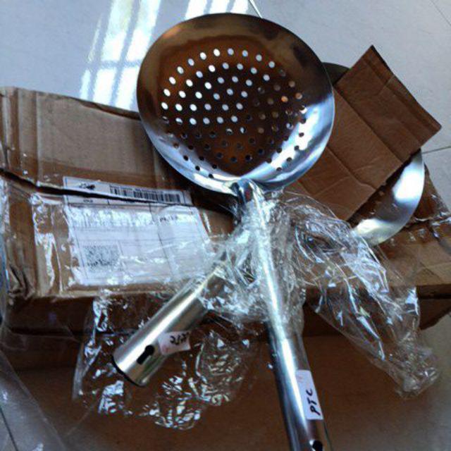 Erok Lubang / Sutil / Irus /eros Lubang Stainless Steel 16,18,20cm