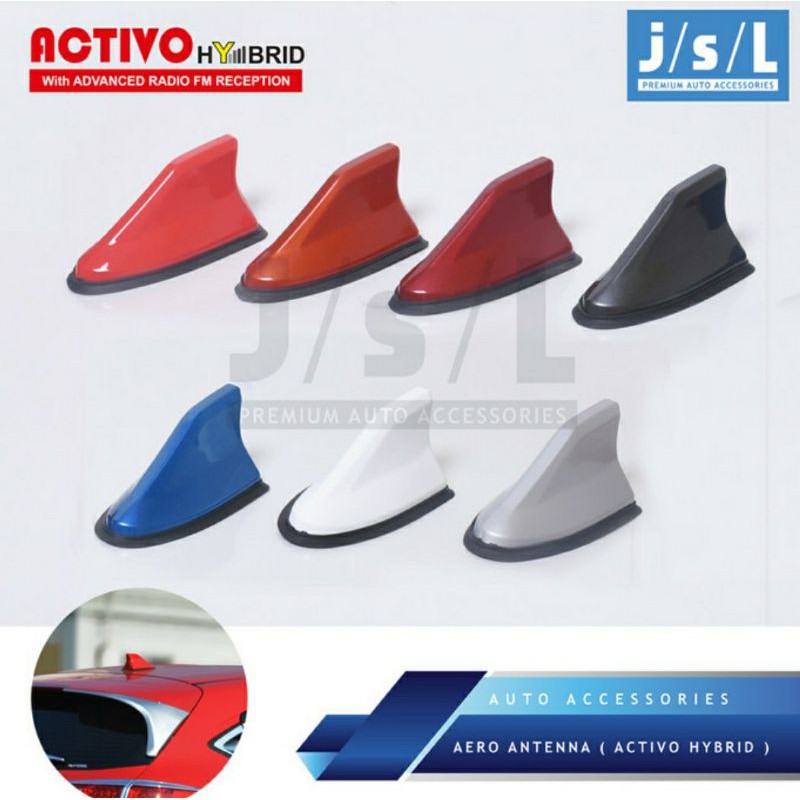 Shark fin ori jsl antena mobil universal