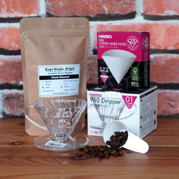 

Free Ongkir Hario V60 VD-01T V60 Paper Arabika Flores Bajawa Special