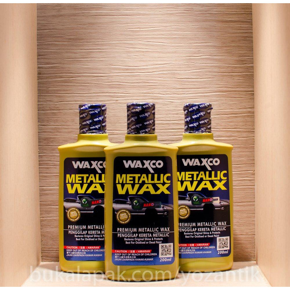 HARGA PROMO Waxco Metallic Wax Premium Metallic Wax Pengkilap Mobil Pengkilap Cat Mobil Motor