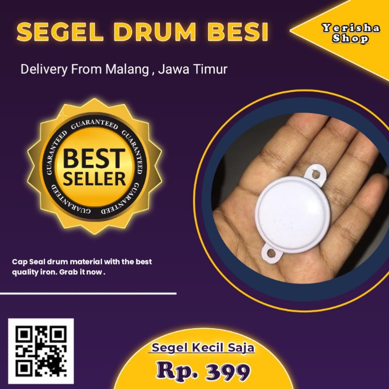 (BISA COD) Segel Drum Besi kecil