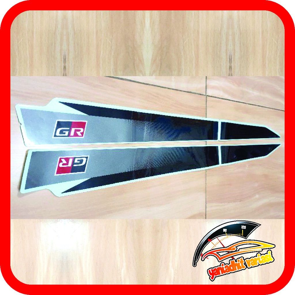 Sticker Stiker GR Toyota Raize, Fortuner 2021,Avanza 2021,Rush  2021.