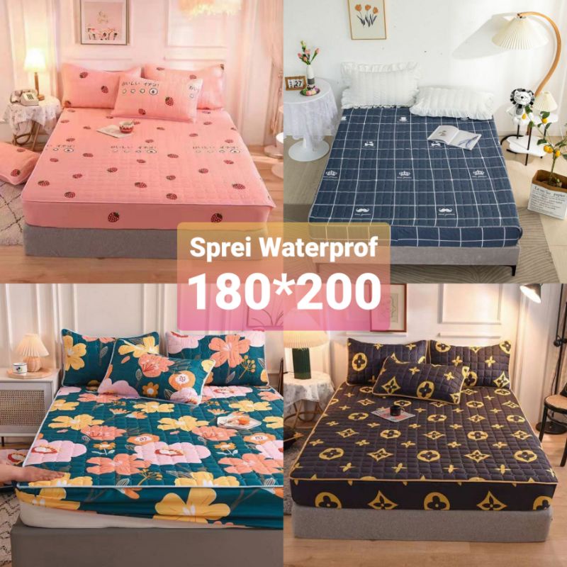 Sprei Waterprof Import Uk 180*200