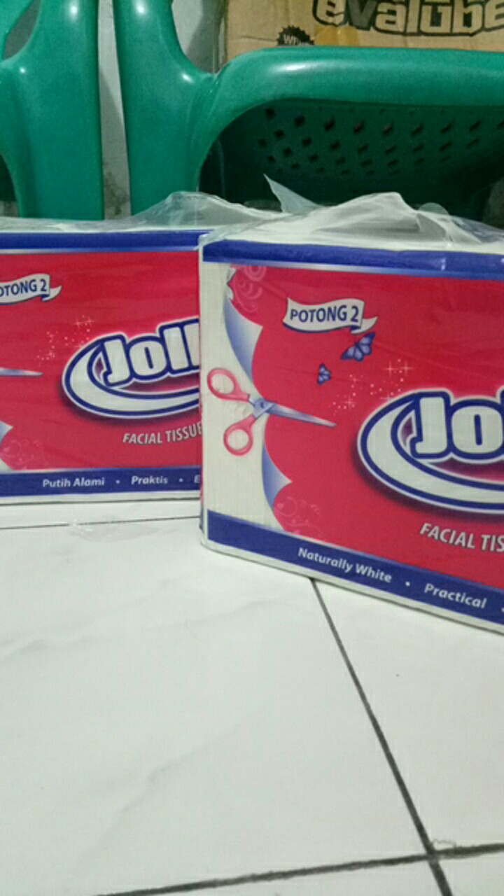 Jolly Potong 2 Facial Tissue 2ply 1000gr