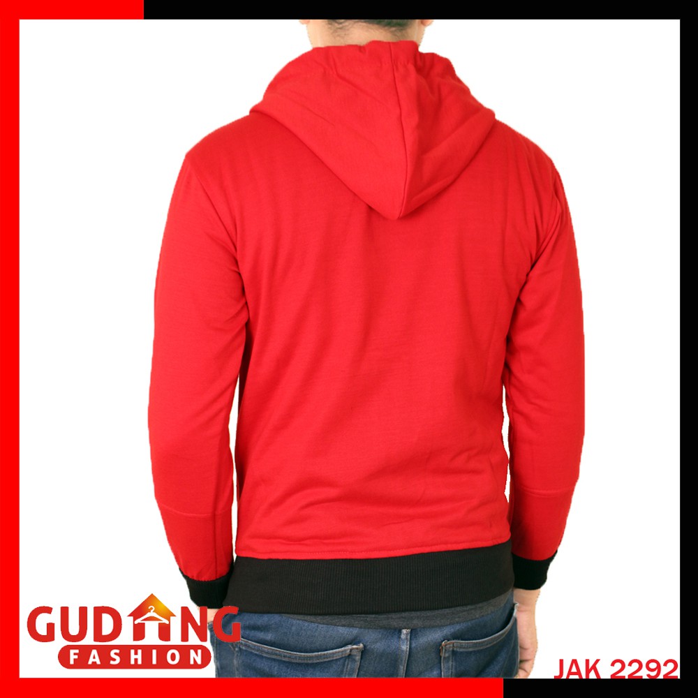 Jaket Casual Pria Fleece Hoodie JAK 2292