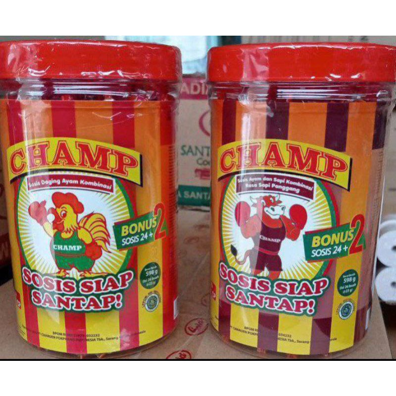 

Sosis Champ siap makan