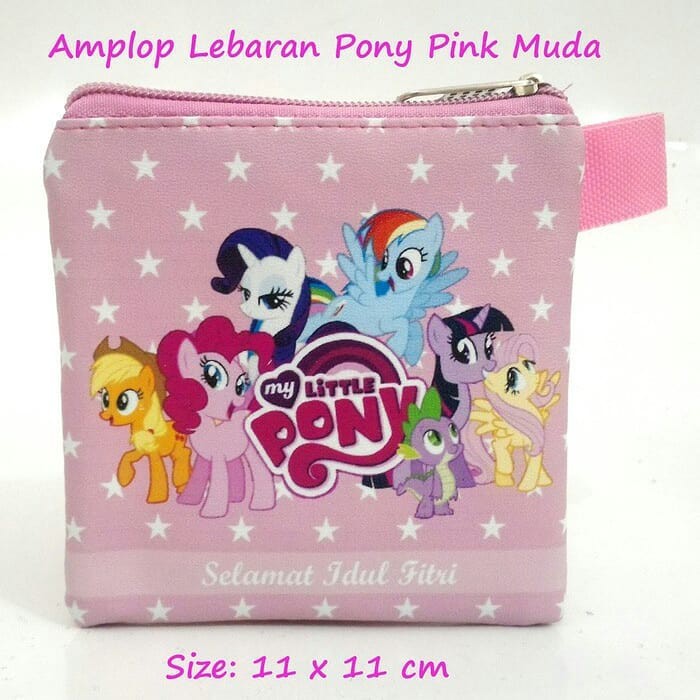 

P1 Dompet THR Lebaran Amplop THR Lebaran LittlePony Pink