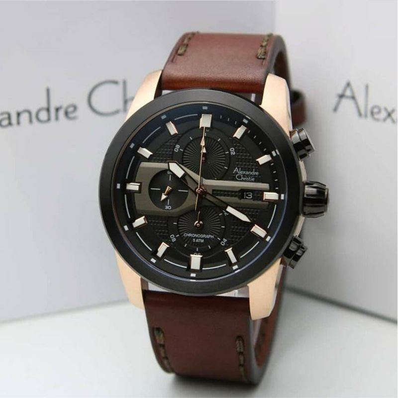 Jam Tangan Pria Alexandre Christie AC 6562 AC6562 Original RESMI