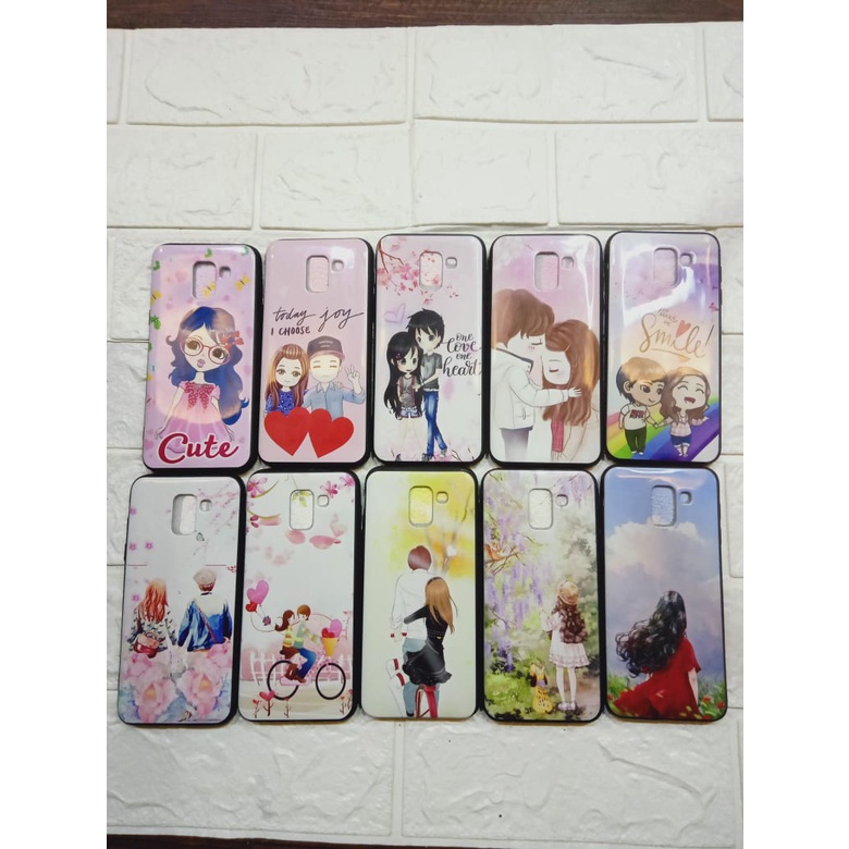 Case Handphone Samsung J6 Romantic Realpict