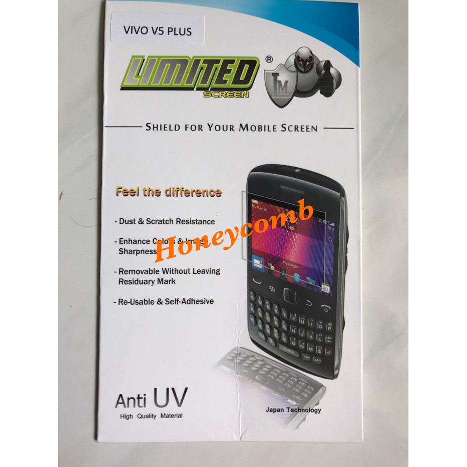 Anti Gores Clear Limited Vivo V5 Plus