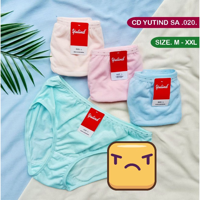 CD Yutind SA20 | Celana Dalam Yutind Wanita Dewasa | Pakaian Dalam Perempuan | Sguna Ecer