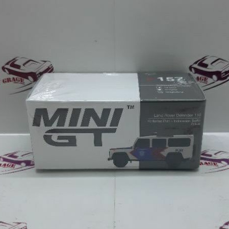 Mini GT 157 Land Rover Defender 110 Korlantas Polri - Indonesian Traffic Police