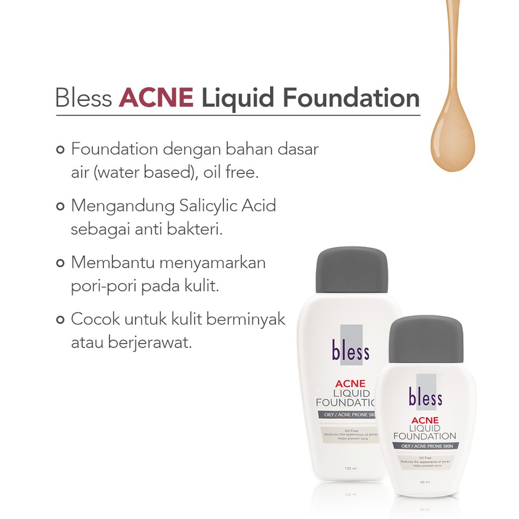 Bless Acne Liquid Foundation 125 ml