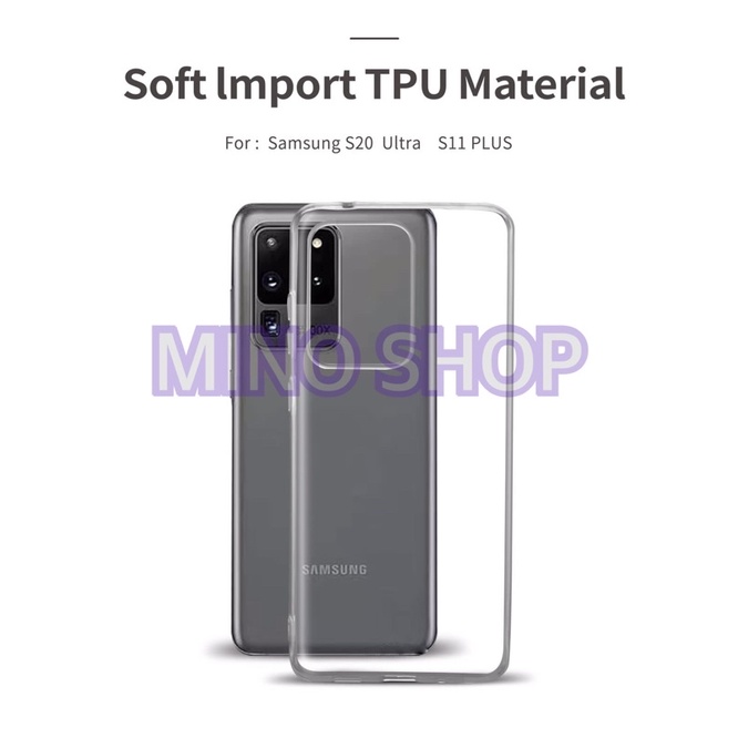 SOFTCASE TRANSPARAN SAMSUNG S20 ULTRA PREMIUM CLEAR SOFT CASE