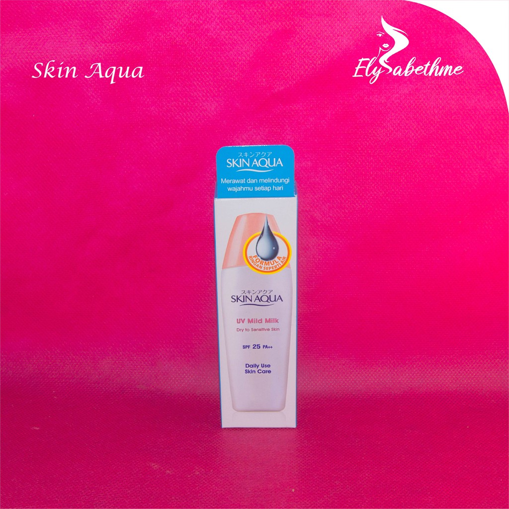 ✿ELYSABETHME✿ ѕкιη αqυα skin Aqua spf 25 sunscreen sunblock moist moisturizer