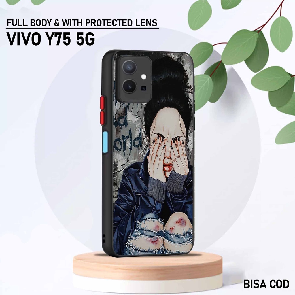 Case Vivo Y75 5G - Hardcase Vivo Y75 5G - Softcase Vivo Y75 5G - Cassing Elegant Vivo Y75 5G - Kesin