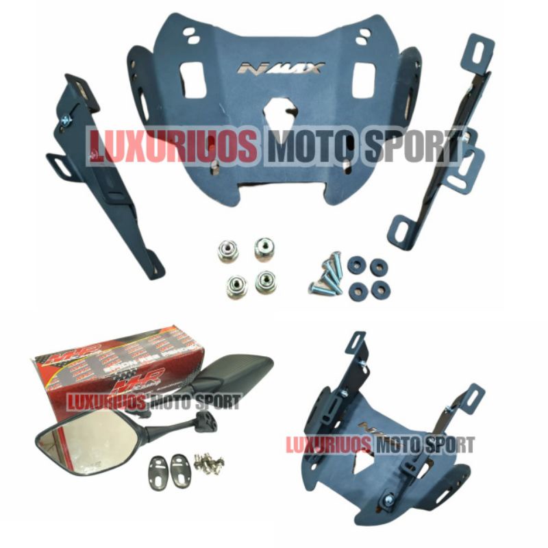 breket serpo nmax new plus spion r25 new nmax breket spion nmax new