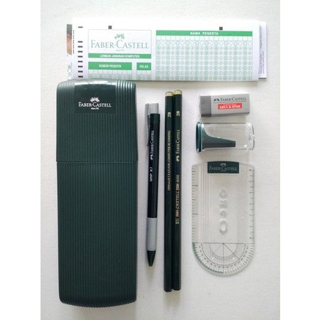 

Unik Faber Castell Paket Ujian Mantap Tempat Pensil Set Komplit Trendi