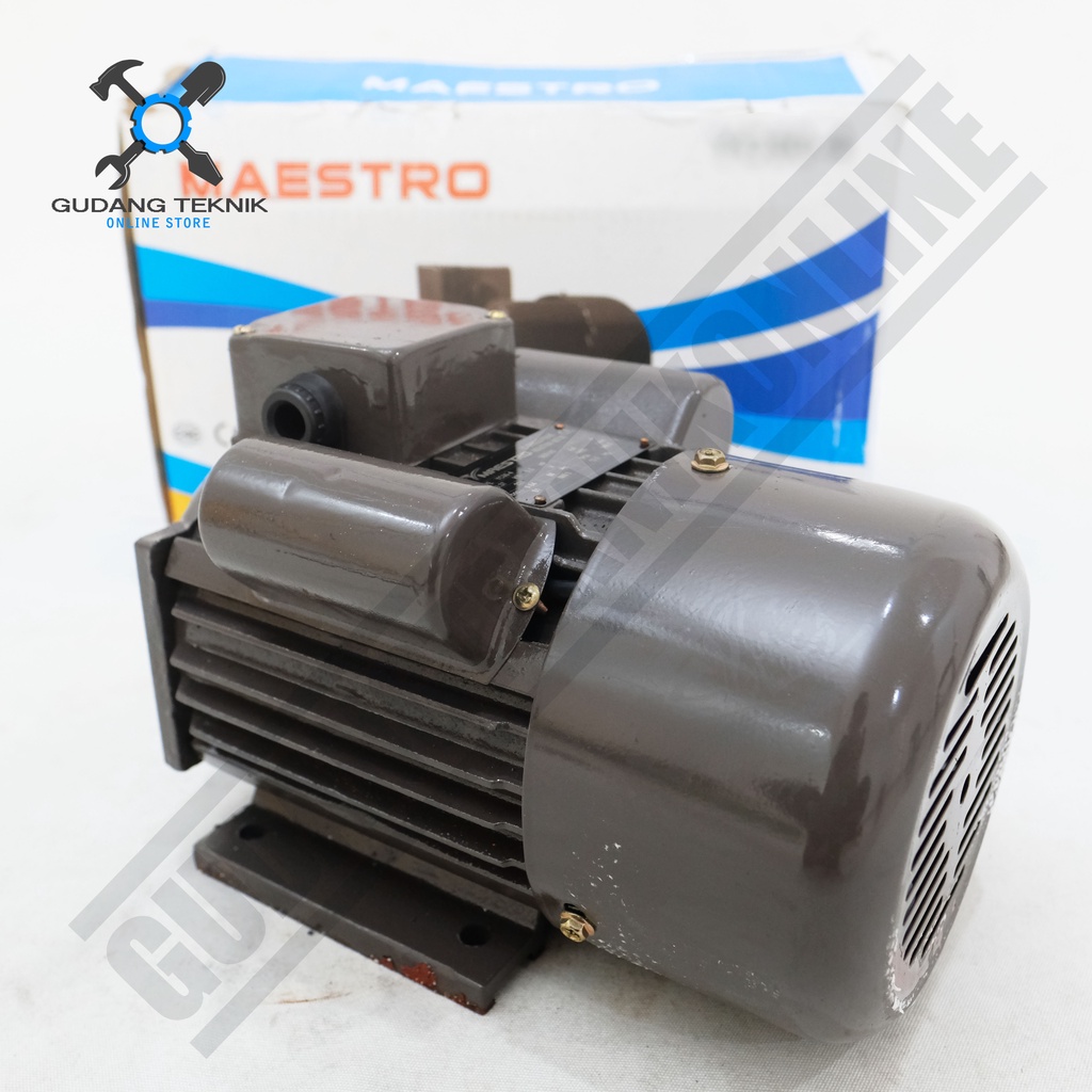 Dinamo Motor Penggerak 1Hp 4P 1Ph YC90S-4 1400Rpm / Elektro Motor Maestro 1 Hp YC 90S-4