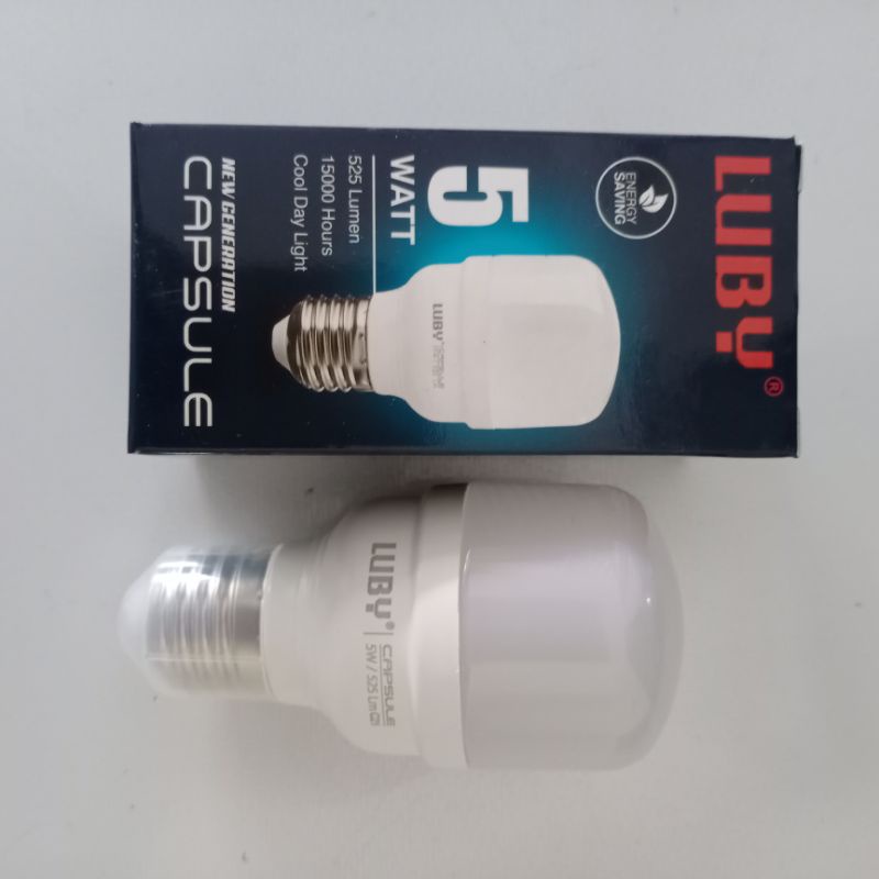 Lampu led kapsul  luby new kapsul