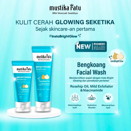 MUSTIKA RATU Brightening Bengkoang | Krem Masker Body Lotion Pembersih Penyegar Bengkuang