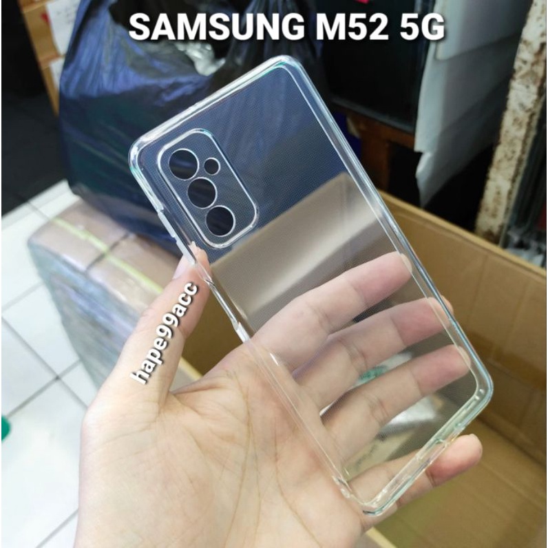 Samsung M52 5G soft case silikon clear case premium