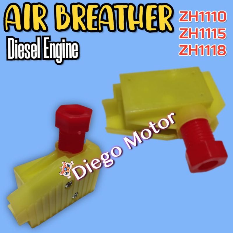 ZH1115 Air Breather Crankcase Ventilator Hidung Oli  Mesin Diesel Dongfeng JiangDong ZH1110 ZH1118  