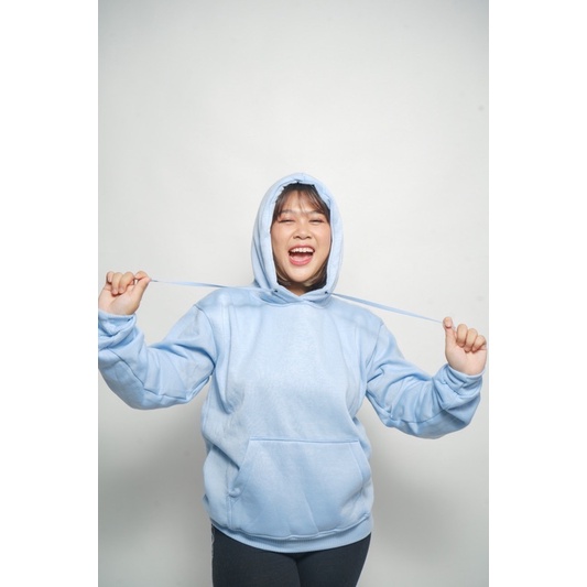 Hoodie Jumper Baby Blue