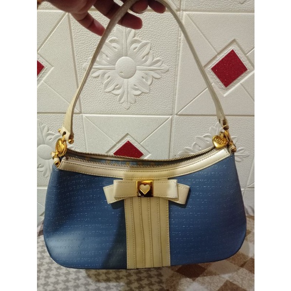 Preloved jonggol tas pesta lovecat super cantik