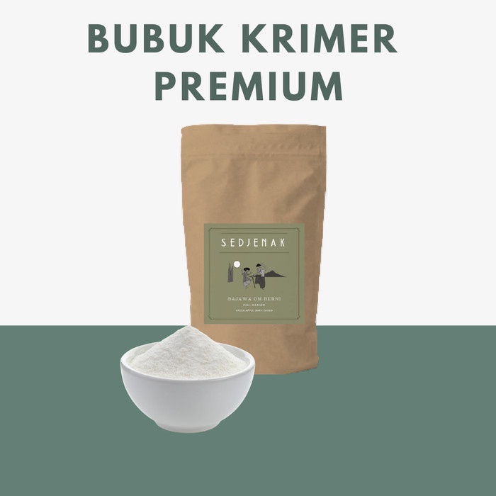 

ds011css Premium Creamer Bubuk Utk Kopi Susu / Krimer Kopi Susu 1 Kg - Plastik Tebal Ds20X11