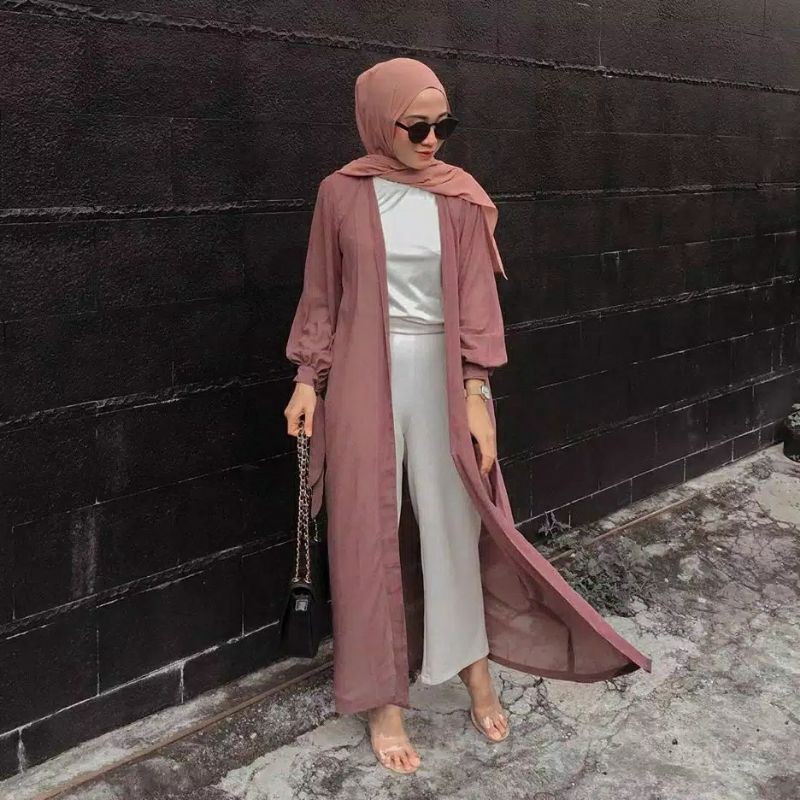 Jual HIRA OUTER / OUTER PANJANG WANITA | Shopee Indonesia