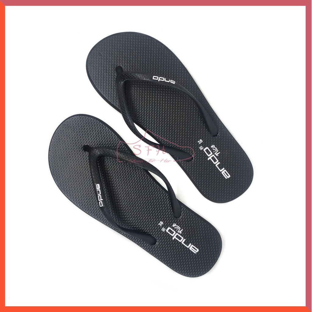 SFH SANDAL JEPIT WANITA ANDO NICE-HITAM