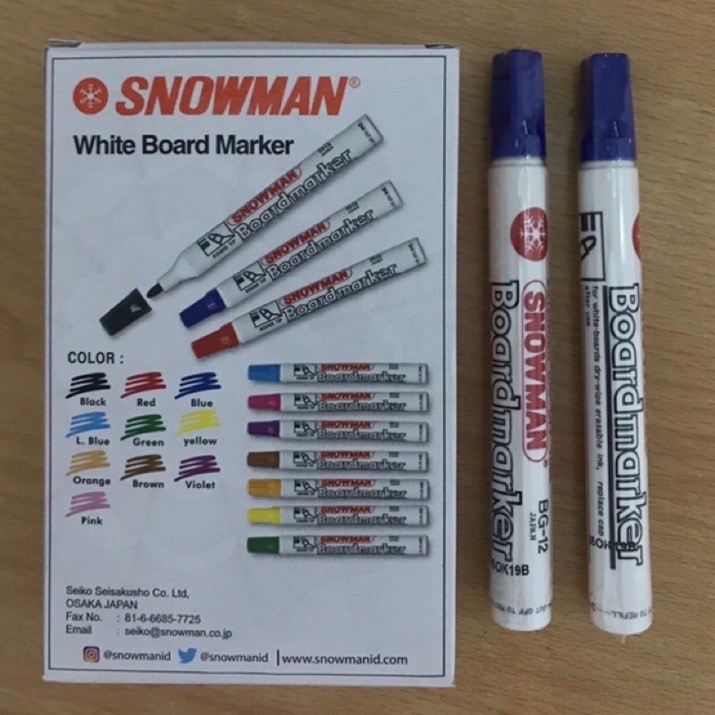 

Snowman Whiteboard Marker BG-12