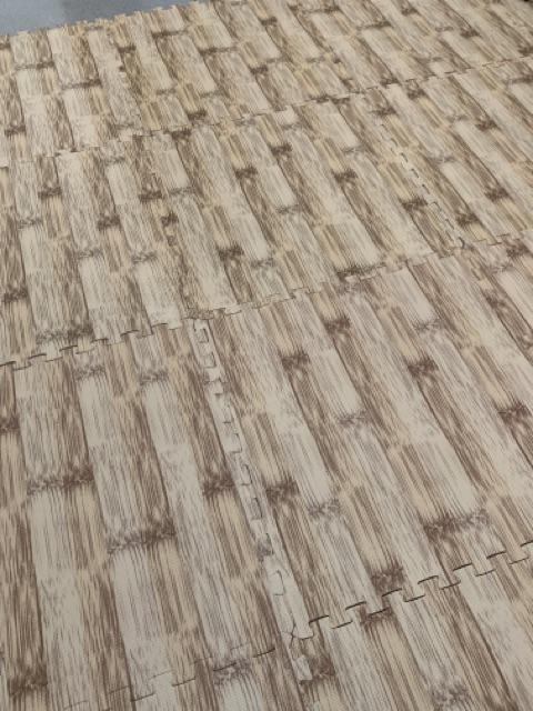Matras /tikar / Karpet / Puzzle Alas Lantai Evamat / Evamat Bambu