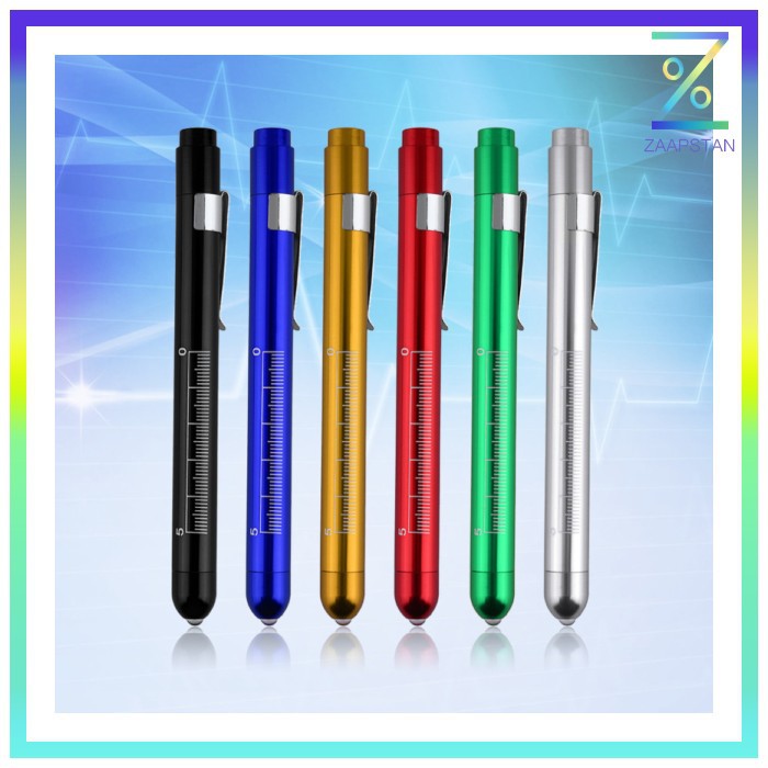 TaffLED Medical light pen Senter LED Flashlight - Ti4 - Black