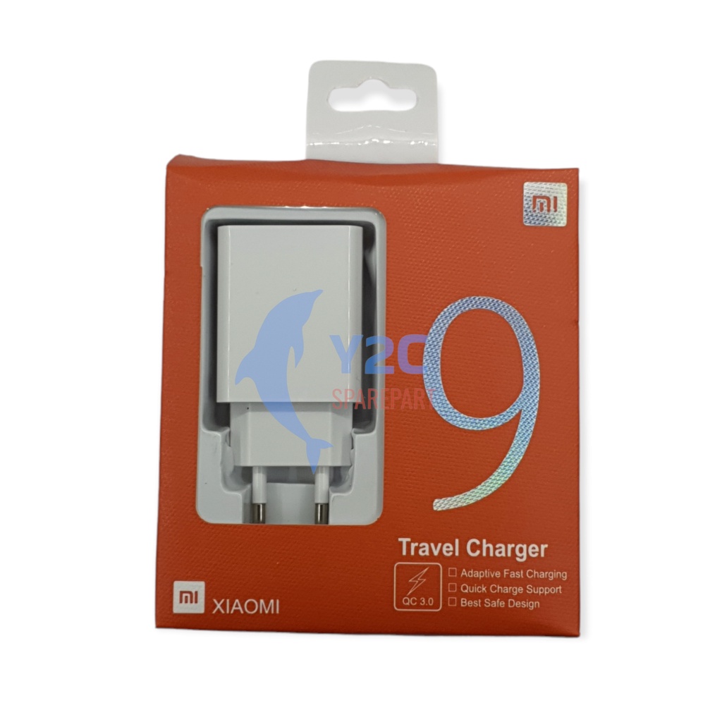 CHARGER XIAOMI 18W FAST CHARGING MDY-08 / REDMI 2  3 3S 4A 4X 5 5A 6 6A 7 7A 8 8A / NOTE 2 3 4 5 6 7 8 9 9A / MI 8 MI 9 LITE REDMI NOTE 10 PRO