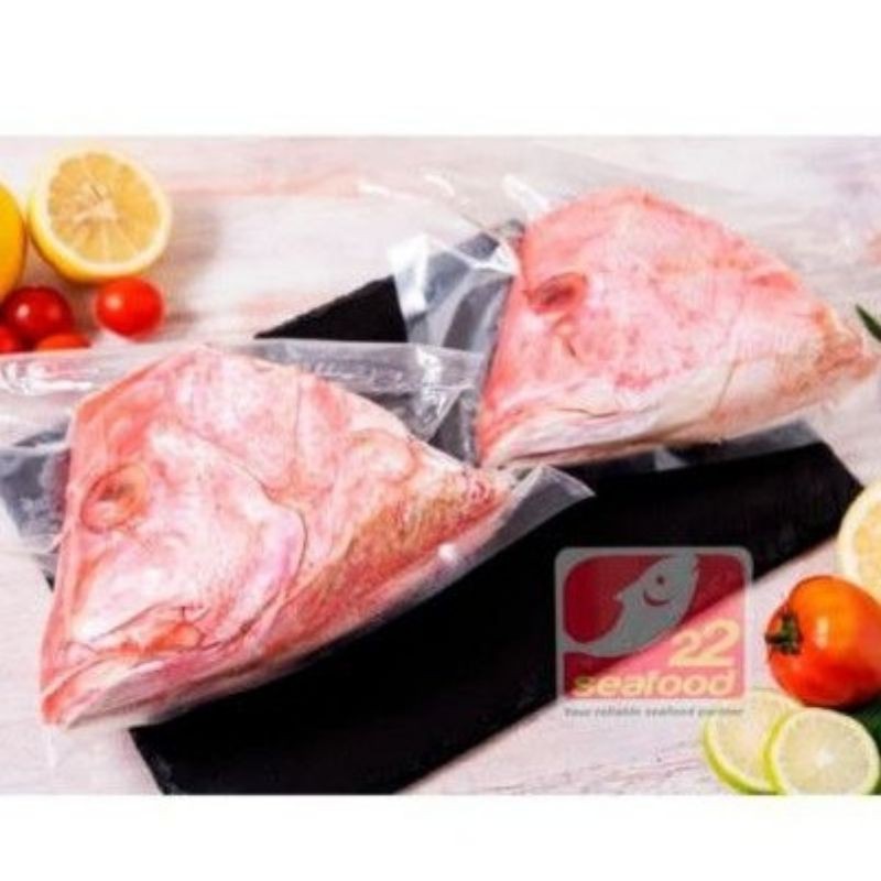 

Kepala Kakap Merah 1 pcs 300-500 gram / Seafood 22