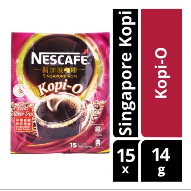 Jual Nescafe Kopi O Gao Siew Dai Shopee Indonesia