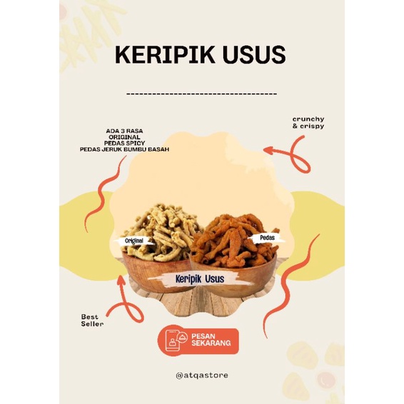 

Keripik Usus 200gr