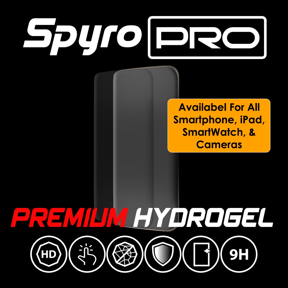 SPYRO Pro Premium Hydrogel All Type Handphone Anti Gores HP Anti Break Screen Protector