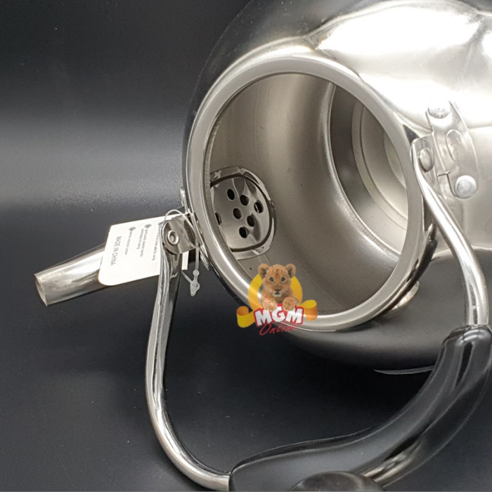 Teko bunyi 2L bowling Stainless / whistling kettle 2.0L BOWLING POLOS