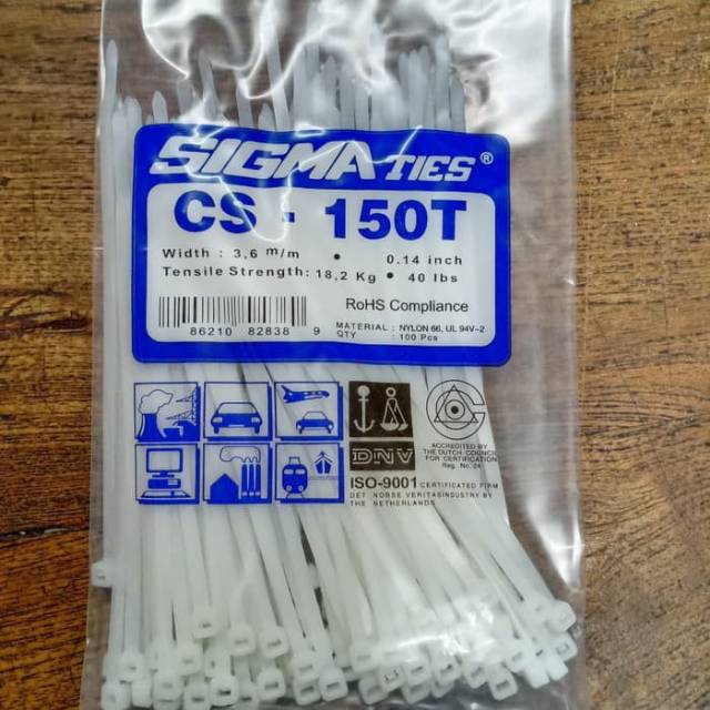 KABEL TIES SIGMA CS-150T