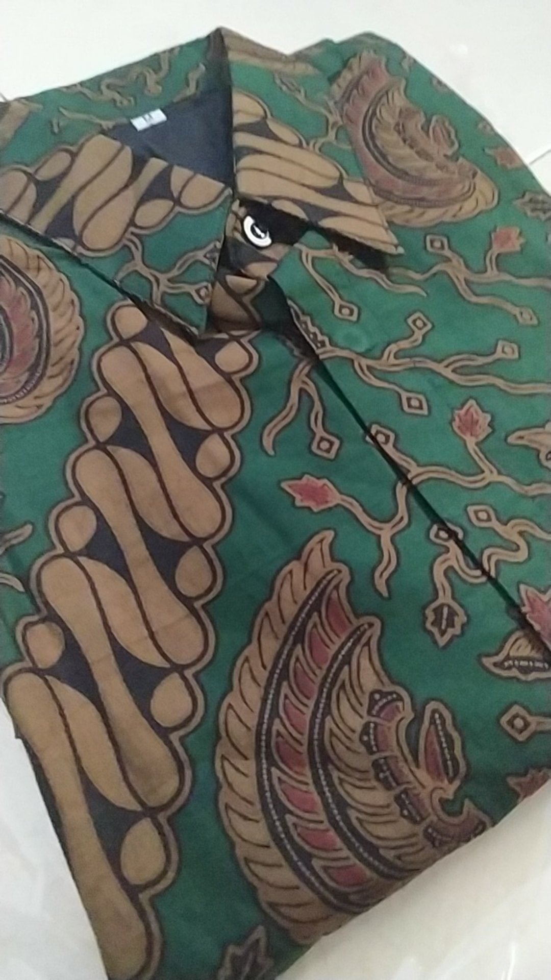 Baju Batik Pria Panjang Prabu Premium Exclusive Terbaru Kemeja Batik Cowok Kantor Seragam Baturaden