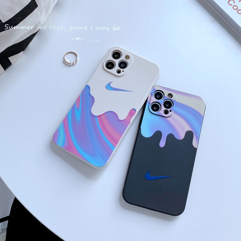 Liquid Colorful Nike Soft Case Samsung Galaxy S20 FE S21 Plus Ultra S10 A02 A02S A12 A20 A30 A20S A21S A22 A32 A50 A50S A30S A51 A71 A52 A72 Casing