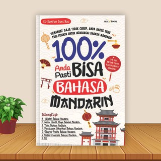 Buku Bahasa Mandarin - 100% Anda Pasti Bisa Bahasa Mandarin