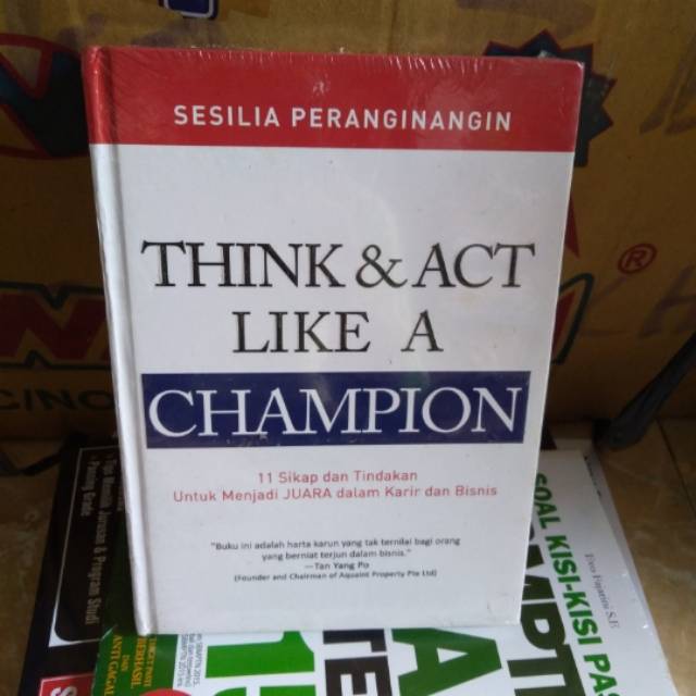

buku think dan act like a