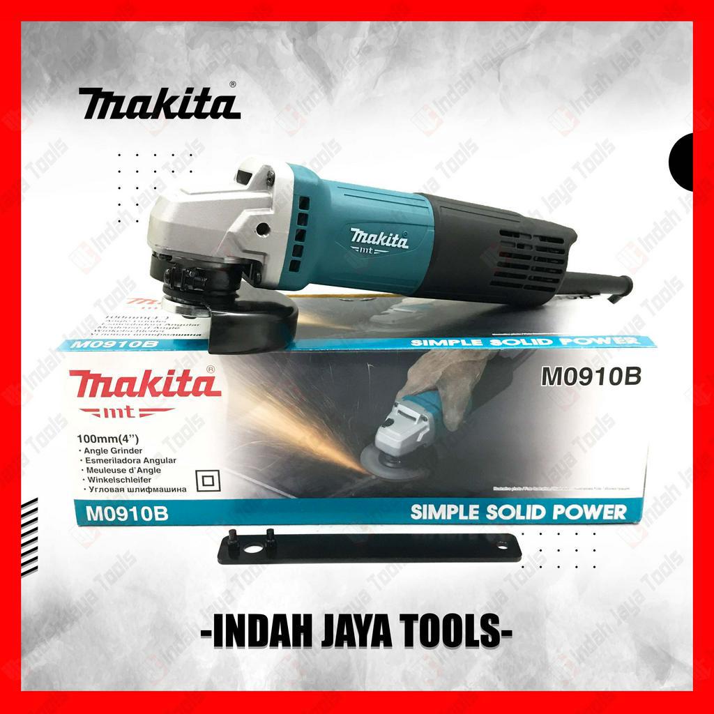 MAKITA M0910B Mesin Gerinda Tangan 4 Inch - Angle Grinder M 0910 B