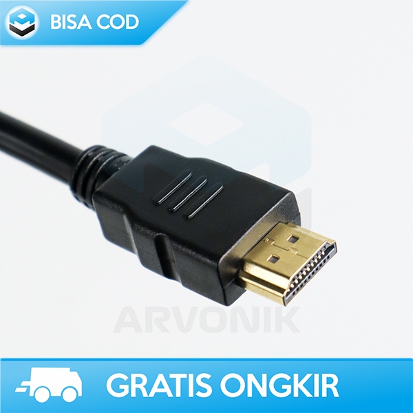 KABEL ADAPTER HIGH SPEED HDMI CABLE 7.3 MM GOLD PLATED KONEKTOR 4K 1080P